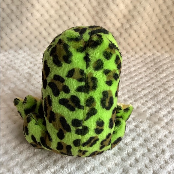Ganz Webkinz Lil Kinz Green Frog Stuffed Animal Plush - Picture 4 of 9